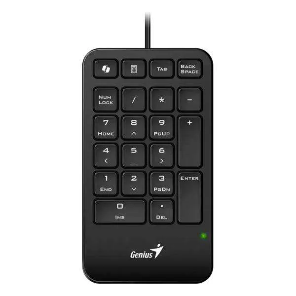 TECLADO NUMÉRICO GENIUS 125 NEGR0